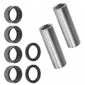 Caltric Swing Arm Needle Bearings And Pivot Shaft With Dust Seal Compatible Honda Xr400r 1996-2004