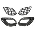 Saihisday 68280492aa Bumper Fog Light Grille Cover Bracket Kit Left And Right Side Replacement For Dodge Charger Gt 2018-2022