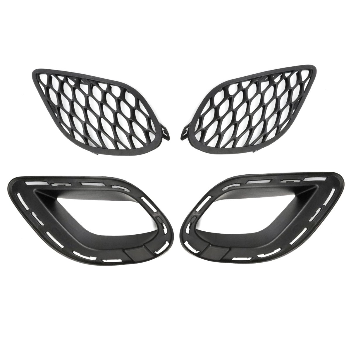 Saihisday 68280492aa Bumper Fog Light Grille Cover Bracket Kit Left And Right Side Replacement For Dodge Charger Gt 2018-2022