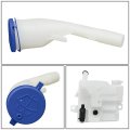 Fo1288111 Factory Style Car Windshield Washer Reservoir Tank Cap Filler Tube Fluid Pump Level Sensor Compatible With Ford Focus