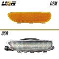 Usr 00-03 E46 3 Series 2 Door Front Bumper Led Side Marker Light Left Right Pair For 2000-2003 Bmw 3-series Coupe And