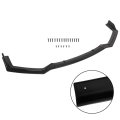 3pcs Front Lip Splitter Bumper For Infiniti Q50 2018 2020 Sport Adjustable Abs Glossy Black Spoiler 