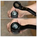 55mm Offset Box End Ring Type Impact Wrench High Tensile Steel Single Head With Extended Handle And Hanging Hole 14 37 In