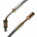 Caltric Front Left Brake Line With Fittings Compatible Polaris Trail Boss 350l 2x4 4x4 1990 1991 1992