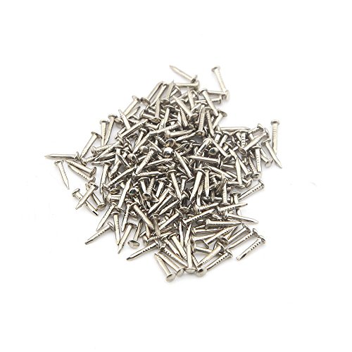 Linwood Small Smooth Round Head Nails Multi-purpose For Diy Decorative Pictures Boxes Household Accessories 1x8mm 0 04x0 3in