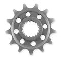 Jtf1310 14sc 14 Tooth Self Cleaning Steel Front Countershaft Sprocket Natural Chromoly Alloy Vehicle Specific Fit 