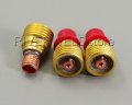 Riverweld Tig Gas Lens Collet Body 45v43 16 1 6mm Orifice Fit Sr Db Pta Wp 9 20 25 Welding Torch 3pk
