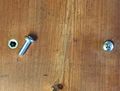 Mounting Removable Hardware Kit For Marson Wheel Chocks Wood Floor 