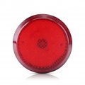 Fydun Led Rear Bumper Reflector Lights Car Tail Light Fog Brake Stop Lamp 6 8cm For Corolla Red