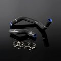 G-plus Silicone Radiator Hose Kit Compatible With Nissan Silvia Sr20det 200sx 240sx S13 S14 S15 Black