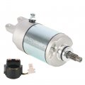 Wflnhb Starter Motor With Solenoid Relay Replacement For Honda Fourtrax 300 Trx300 1988-2000 Smu0028 31200-ha0-774 Sm13213