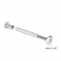 Uxcell Screw Post Fit For 5 16 8mm Hole Dia Male M6x70mm Belt Buckle Binding Bolts Leather Fastener Stainless Steel Sets