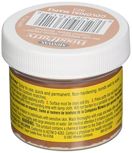 Minwax 13612000 Wood Putty 3 75 Ounce Colonial Maple