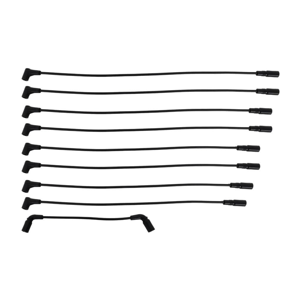 Spark Plug Wire Set For Gmc Savana 1500 2500 3500 1996 To 2002 Of 9 Black Replacement 12192364 Clx-m0-usa-jc504802-cl360a63
