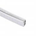 Uxcell Edge Trim Seal Extrusion White U Channel Protector Pvc Plastic W Iron Sheet Fits 3 64 -9 3ft 1m Length