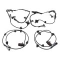 Front Rear Abs Wheel Speed Sensor Set For Toyota Sequoia 4 7l 2001 2007 Left Driver And Right Passenger Side Replaces