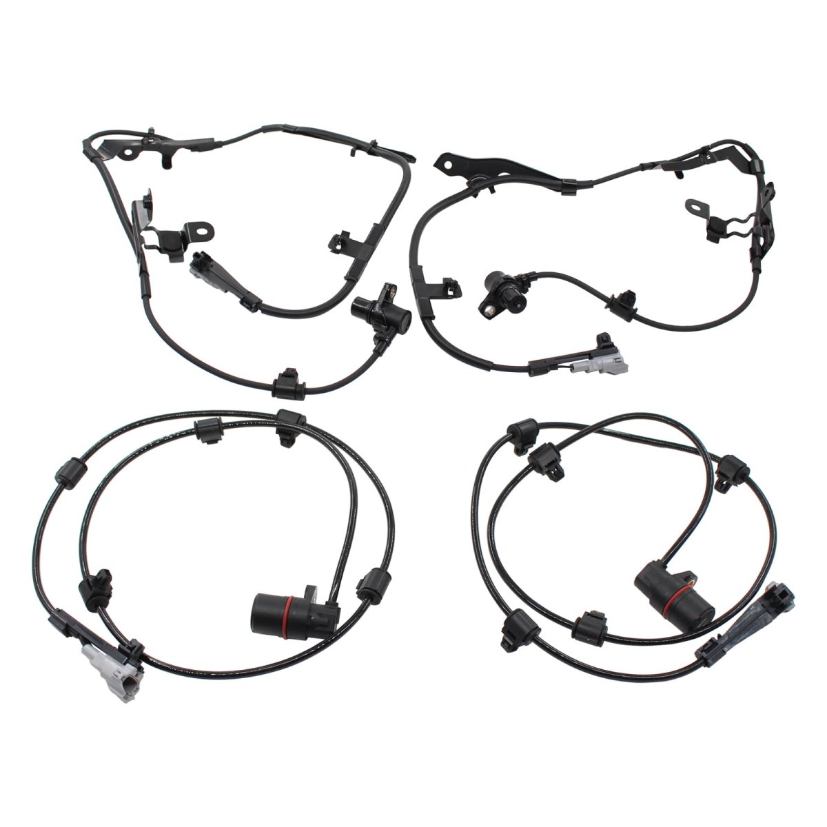 Front Rear Abs Wheel Speed Sensor Set For Toyota Sequoia 4 7l 2001 2007 Left Driver And Right Passenger Side Replaces