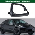 1pcs Left Side Rearview Mirror Cover Housing Holder Tray Door Wing Ring Frame Fit For Tesla Model Y 2020-2023
