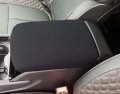 Car Console Covers Plus Designed For Jeep Grand Cherokee 2022-2024 Neoprene Auto Armrest Center Cover Protector Black