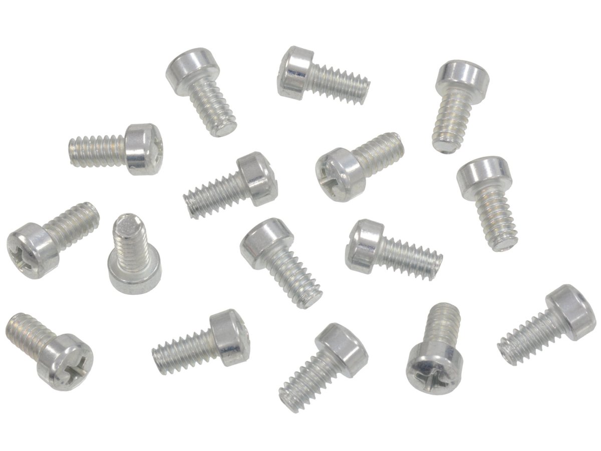 1956 1962 Corvette Hub Cap Spinner Mounting Screws 16 Piece Set Part 341089