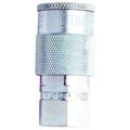Milton Industries S-1833 Coupler B H Fe 1 4npt Push Lock 