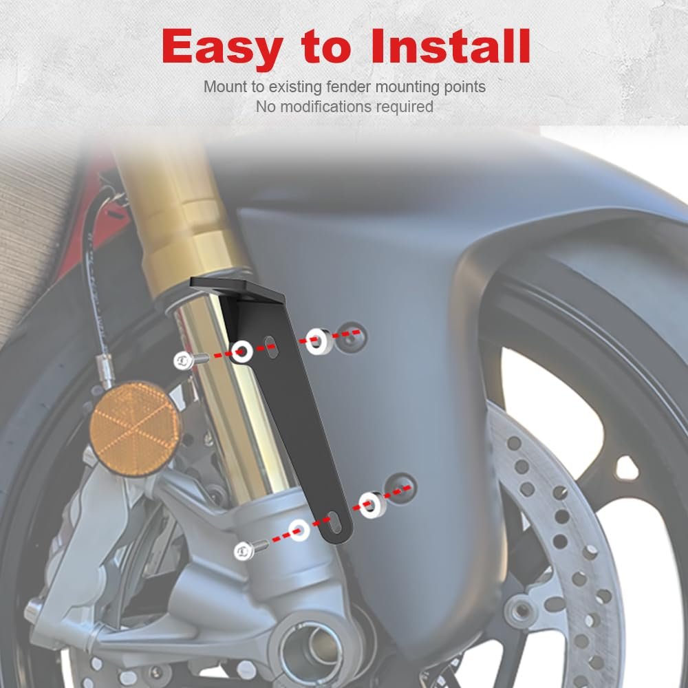 Auxiliary Light Mount Fit For 2025 Panigale V4 S