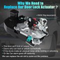 Uxcell Rear Right Side Power Door Lock Actuator Motor For Jeep Grand Cherokee 1998 1999 2000 2001 2004 No 55135620ab