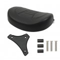 Wflnhb Passenger Backrest Pad Black Stitching Replacement For Touring Road King Ultra Cvo Glide Models 1996-up