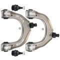 4-piece Upper Control Arm Lower Ball Joint Fit 06 For Cls500 Cls55 Amg 07-08 Cls550 Cls63 E550 03-08 E320 03-04 E500 04-06 E55 