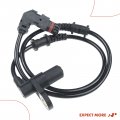 A-premium Abs Wheel Speed Sensor Compatible With Mercedes-benz Models Cl500 Cl55 Amg Cl600 S350 S430 S500 S55 S600 Front Driver