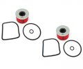 Set Of 2 Motorcycle Oil Filter Fits Honda Cb400t Cb450t Cm400 Cm450 Cx500 Cx650 Gl500 Gl650 