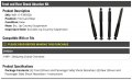 Front And Rear Shock Absorber Kit 4 Piece Compatible With 1999-2004 Jeep Grand Cherokee Excludes Models Up Country Suspension