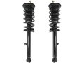 Front Strut And Coil Spring Assembly Set Of 2 For 2007-2011 Gs350 Rwd 