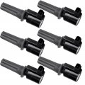 Ocpty Set Of 6 Ignition Coils Compatible Oe Dg528 Fit For Lincoln Ls For Jaguar S-type 2000-2005