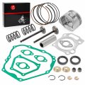 Engine Top End Rebuild Kit Std Piston Ring Intake Exhaust Valve Seal Spring Gasket For Yamaha Golf Cart G11 G16 G20 A 1996-2002