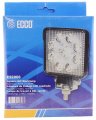 New Genuine Ecco E92006 Light Square Work 9 Led S 12 24v 1450 Lumen Aluminum With Mounting Hardware