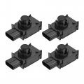 4 Pcs Car Bumper Reverse Parking Assist Sensor For Lexus Es350 2007-2012 Plastic No 8934133110 Black 