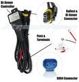 Xtremevision 9004 Hi Lo Bi-xenon Controller Hid Battery Relay Wiring Harness 12v 35w 55 