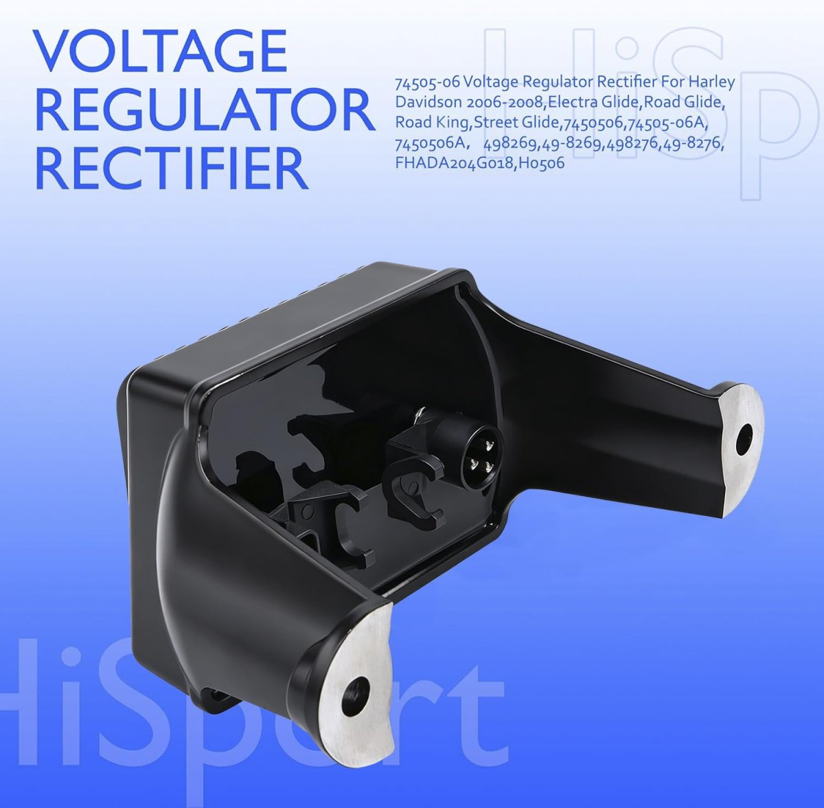 Voltage Regulator Rectifier Replaces 498269 For Harley Davidson Electra Glide Classic Efi Flhtci Ultra Flhtcui 2008