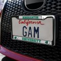 Binghamton University School Logo Full Size Standard License Plate Metal Frame