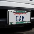 Binghamton University School Logo Full Size Standard License Plate Metal Frame