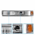 Amerilite Parking Signal Lights Euro Amber For Chevy S10 Blazer Passenger And Driver Side