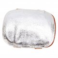 Ymiko Aluminized Gloves Welder Hand Pad Anti Flame Stitching Sparking Shield Welding Ar Heat Guard Back Pads For Black Stallion