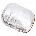 Ymiko Aluminized Gloves Welder Hand Pad Anti Flame Stitching Sparking Shield Welding Ar Heat Guard Back Pads For Black Stallion