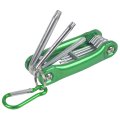 King 9-in-1 Hex Key Wrench Set Standard Ball-end Torx 3-pc