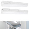 Satco 65-700r1 2ft Led Linear Strip Lights 15w 20w 25w Selectable Wattage 3500ka 5000k Cct 3500 Lumens Max 120-277v Dimmable 
