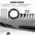 Uxcell 1 Set Windshield Washer Water Nozzle Spray No Bt4z17603a For Ford Edge Limited Se Sel Sport 2 0l L4 Gas 5l V6 3 7l
