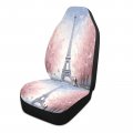 Yettasbin Paris Eiffel Tower Front Car Seat Cover Non-slip Stain Water Resistant Breathable Protector Universal Fits Suv Auto
