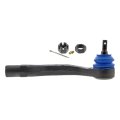 Tie Rod End For 1993 1994 1995 1996 1997 Honda Civic Del Sol Sintered Metal Bearing Threaded Stud With Castle Nut And Cotter 