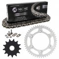 Niche Drive Sprocket Chain Combo For Yamaha 1999-2001 Yz125 Front 13 Rear 48 Tooth 520v O-ring 112 Links